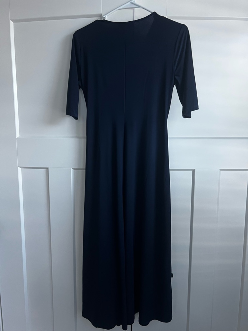 Chaus Navy Wrap-Style Midi Dress - Picture 4 of 4
